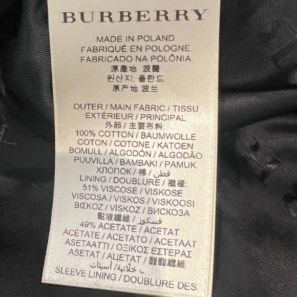 Burberry London Leather-sleeved Cotton-gabardine Trench Coat - Picture 4 of 8